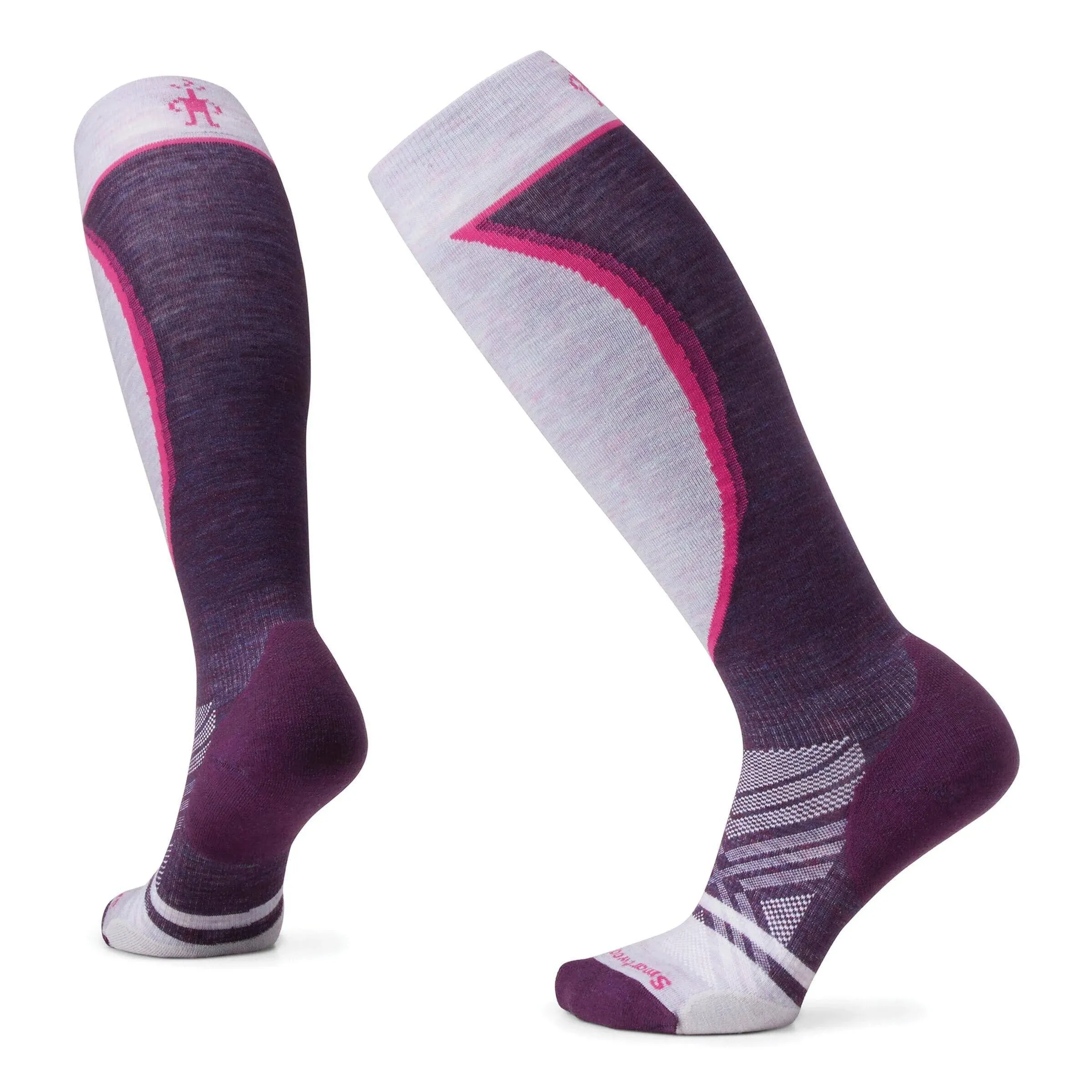 Smartwool - Women's Ski Targeted Cushion OTC Socks, Purple