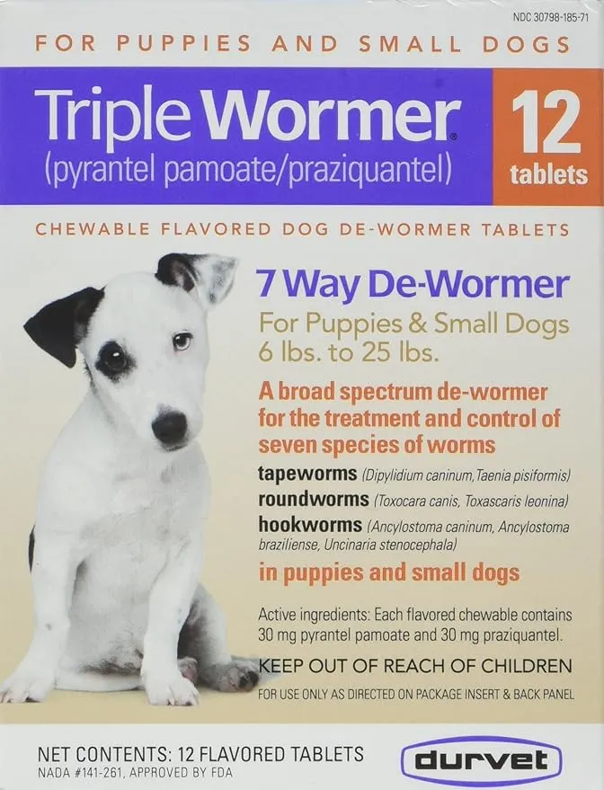 Triple Wormer Broad Spectrum De-Wormer