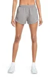 Nike Dri Fit Women’s Running Shorts Tempo Brief Lined Gray Size M