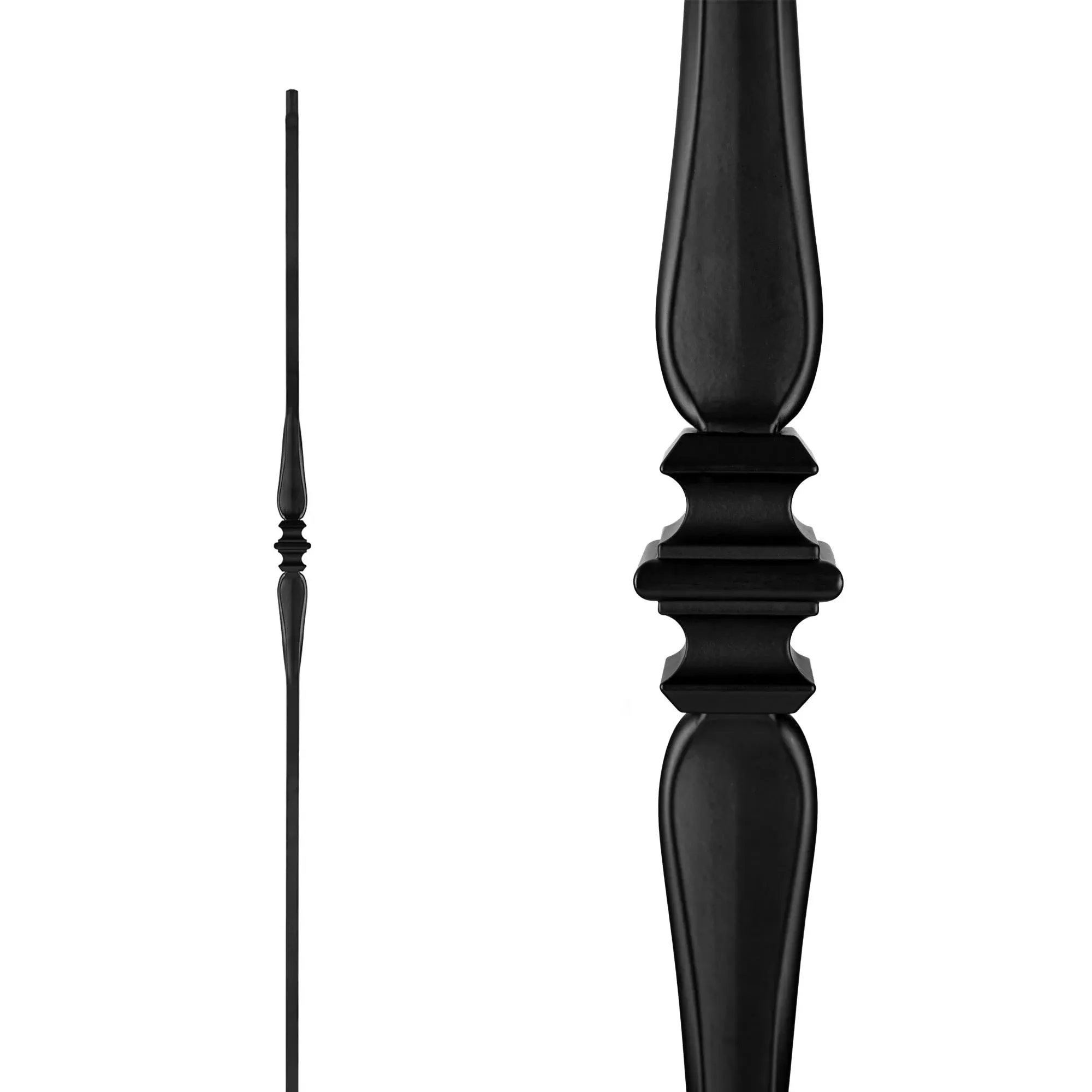 Nuvo Iron SQI1CS-MP12 Interior Baluster, Black