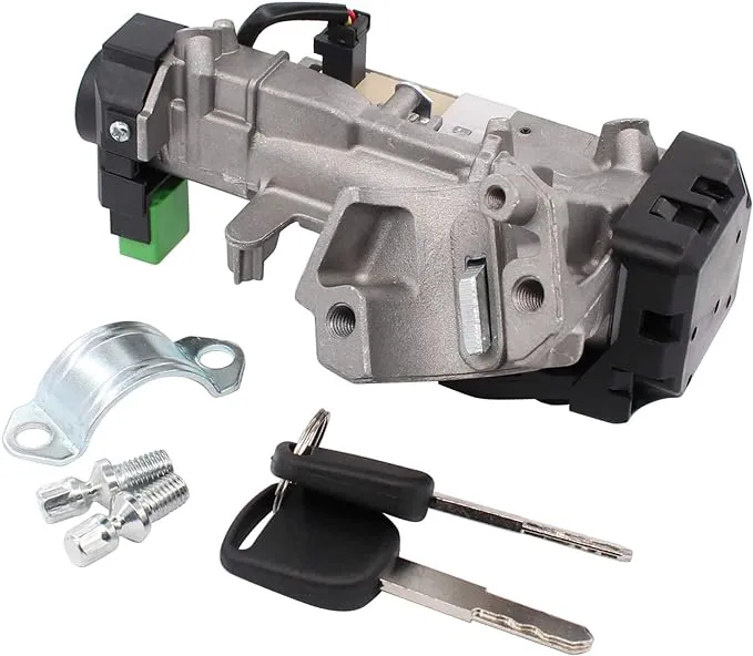 NewYall Ignition Switch Lock Cylinder Assembly Replace 35100-SDA-A71 for Honda Accord 2004-2007 Odyssey 2005-2007 Element 2007