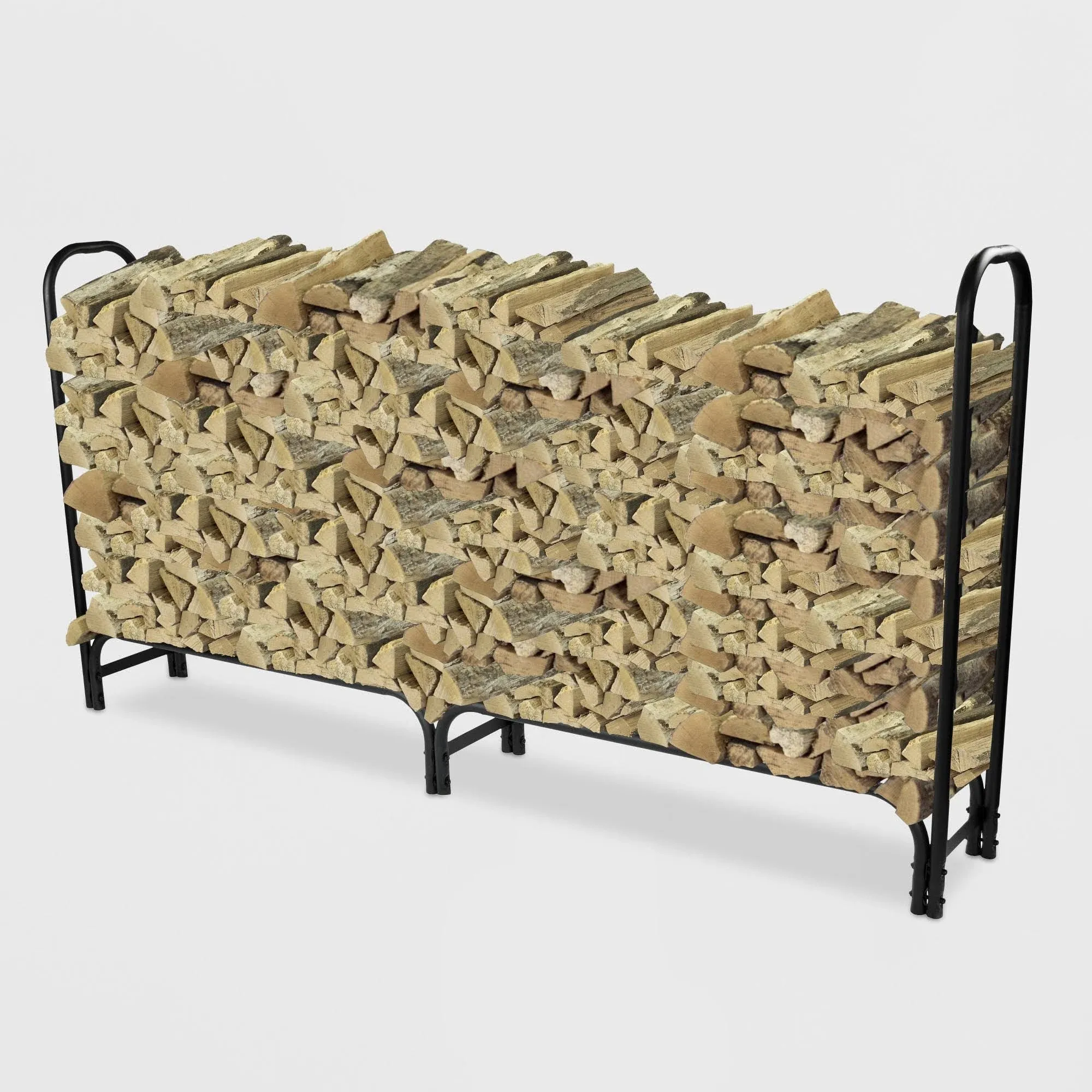 8 ft. Heavy Duty Firewood Rack