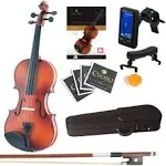 New Violin 4/4 Full Set for Beginners, Fiddle MV 300 Satin Antique Finish