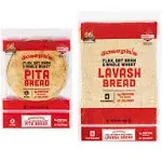 Value Bundle: Joseph's Lavash Bread and Pita, Flax Oat Bran & Whole Wheat Reduced Carb