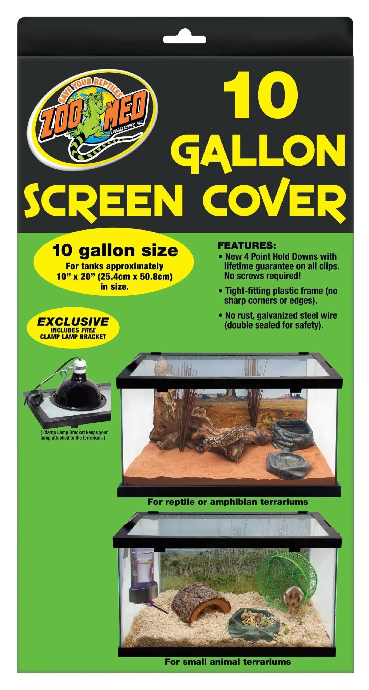 Zoo Med Screen Cover for 10 Gallon Tanks