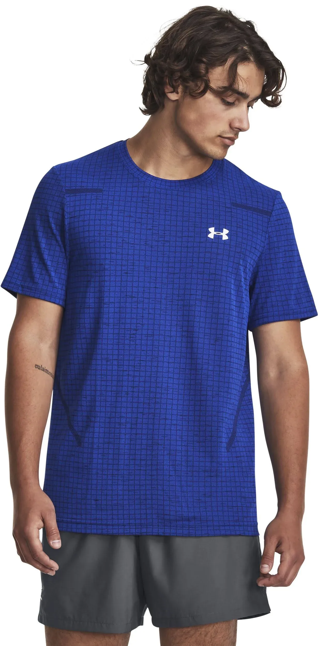 Men's Under Armour Seamless Grid Short Sleeve T-Shirt