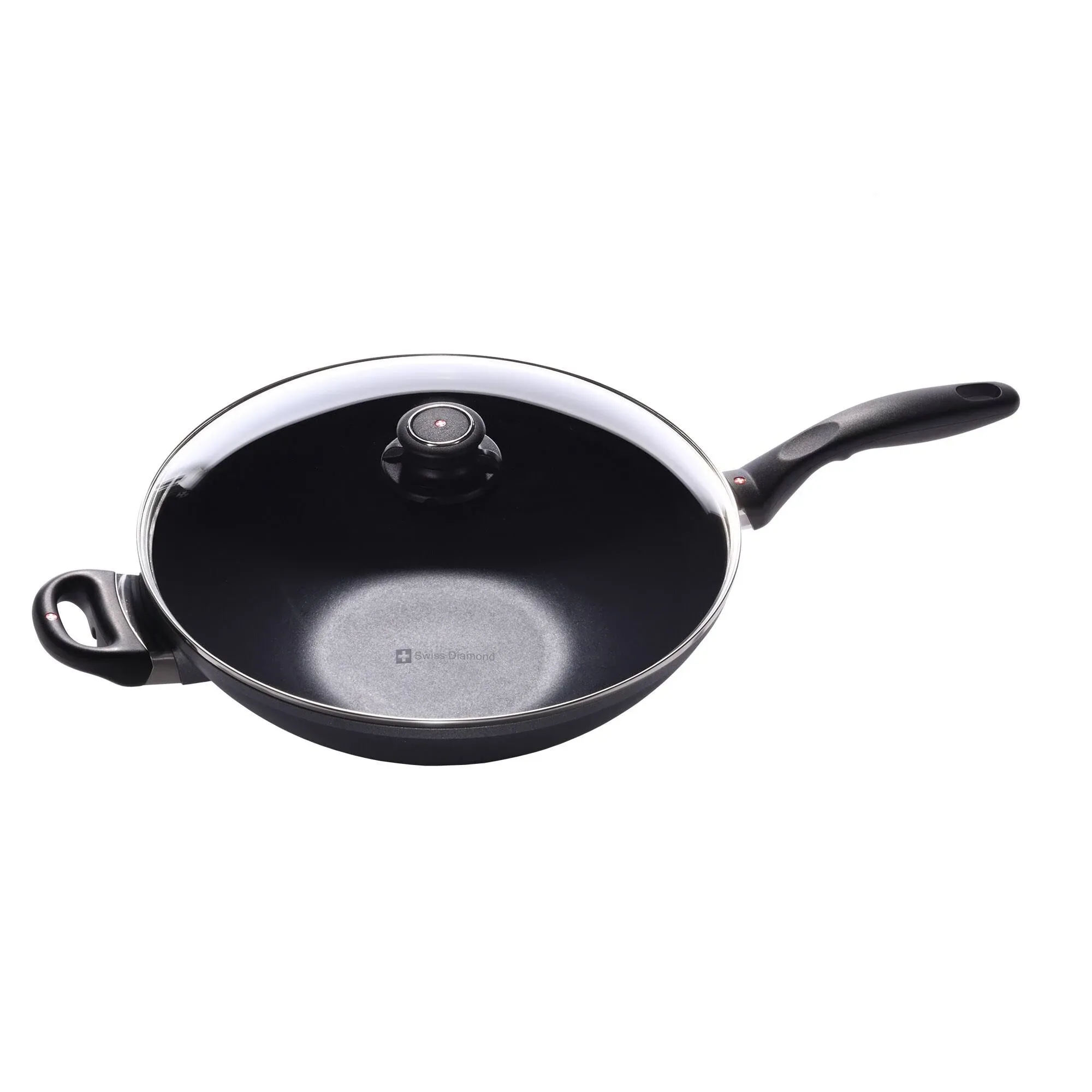 HD Nonstick Wok with Glass Lid