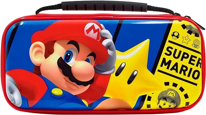 Hori Nintendo Switch &amp; Switch Lite Premium Super Mario Vault Carrying Case New