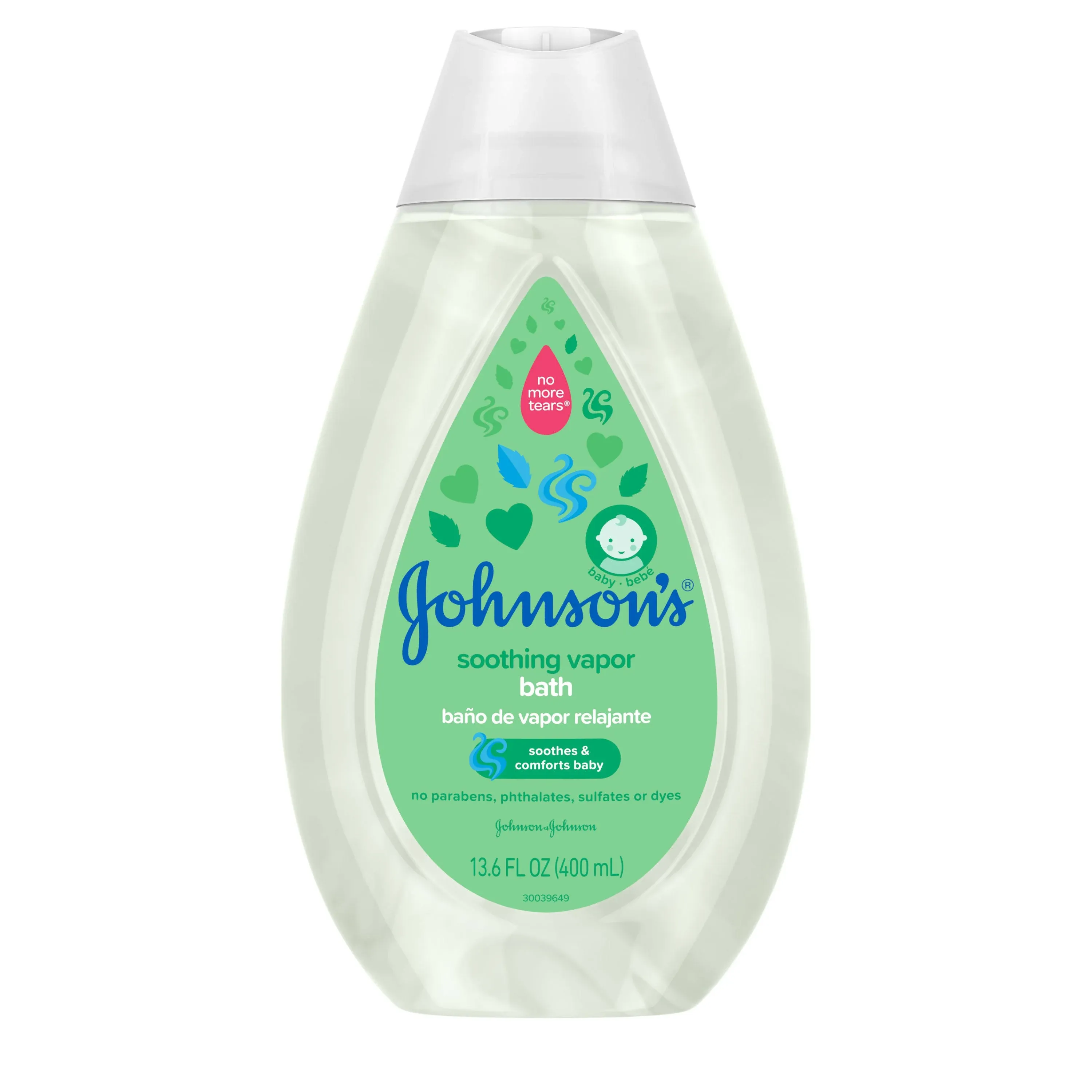 Johnson's Baby, Baby, Soothing Vapor Bath, 13.6 fl oz (400 ml)