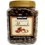 KS Milk Chocolate Covered Almonds, 48 oz, Size: 3 lbs