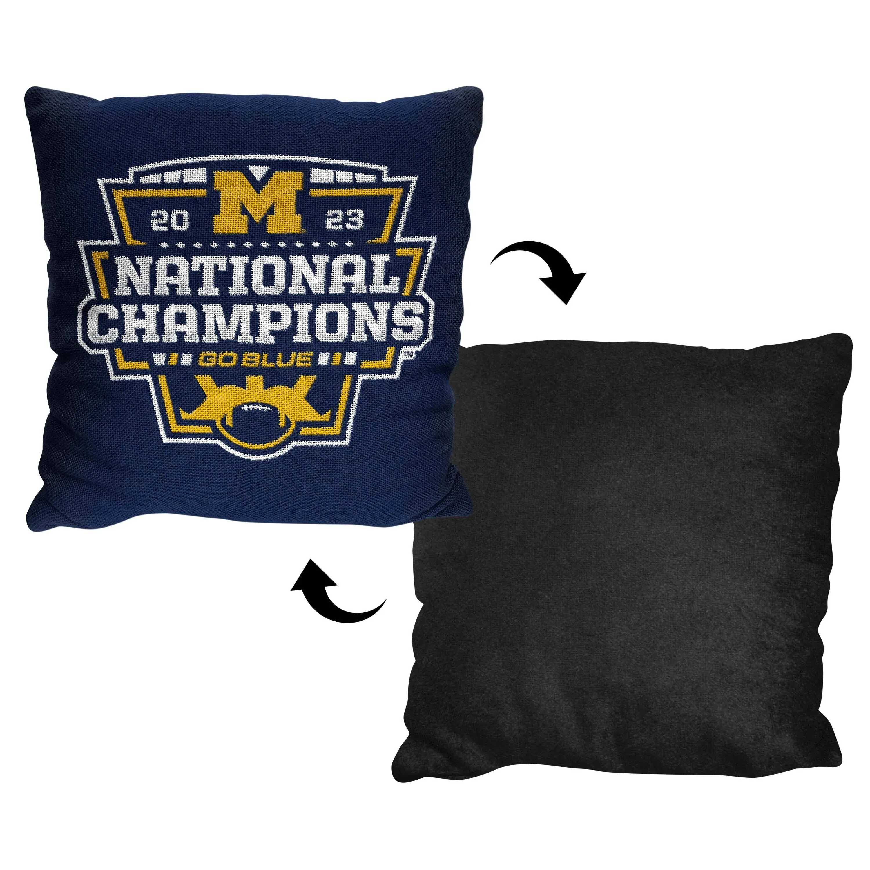 Buy 2023 NCAA Football Champions Michigan Wolverines Tapestry Pillow