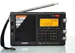 Tecsun PL990 Digital Worldband AM/FM Shortwave Longwave Radio with Single Side Band Reception & MP3 Player Matte Black