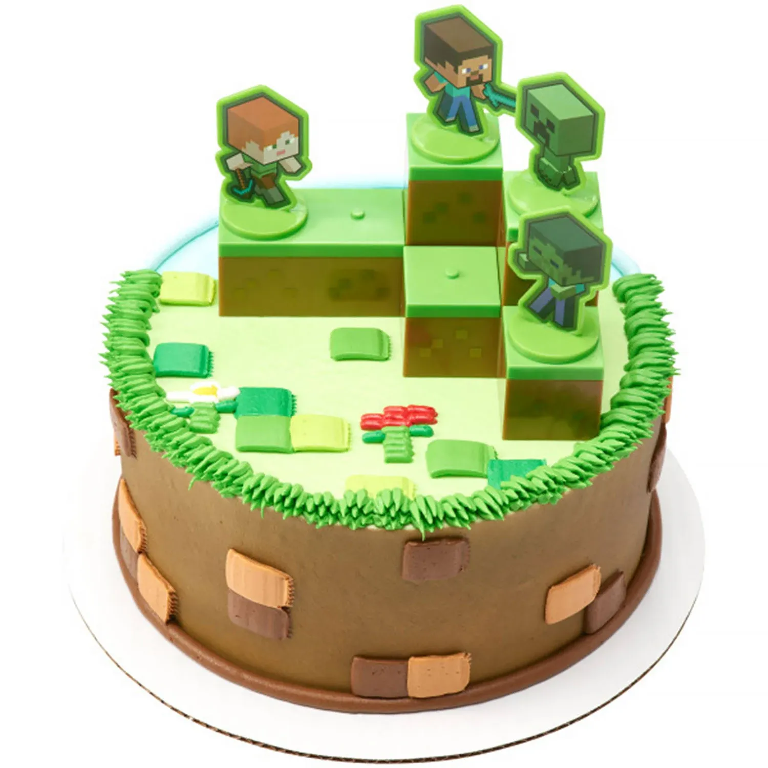 Minecraft Cake Topper Mobs Beware DecoSet