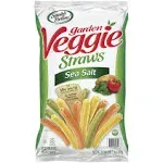 Sensible Portions Garden Veggie Straws Sea Salt Potato and Vegetable Snack 5oz