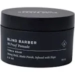 Blind Barber 90 Proof Pomade - Matte Styling Pomade for Men - Strong Hold, Natural Finish Texture Paste with Hops & Tonka Bean - Water Based & Free of Greasy Oils (2.5oz / 70g)