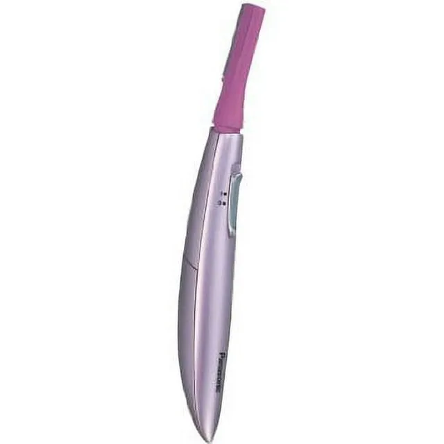 Panasonic Womens Facial Hair Trimmer with Pivoting Head and 2 Combs