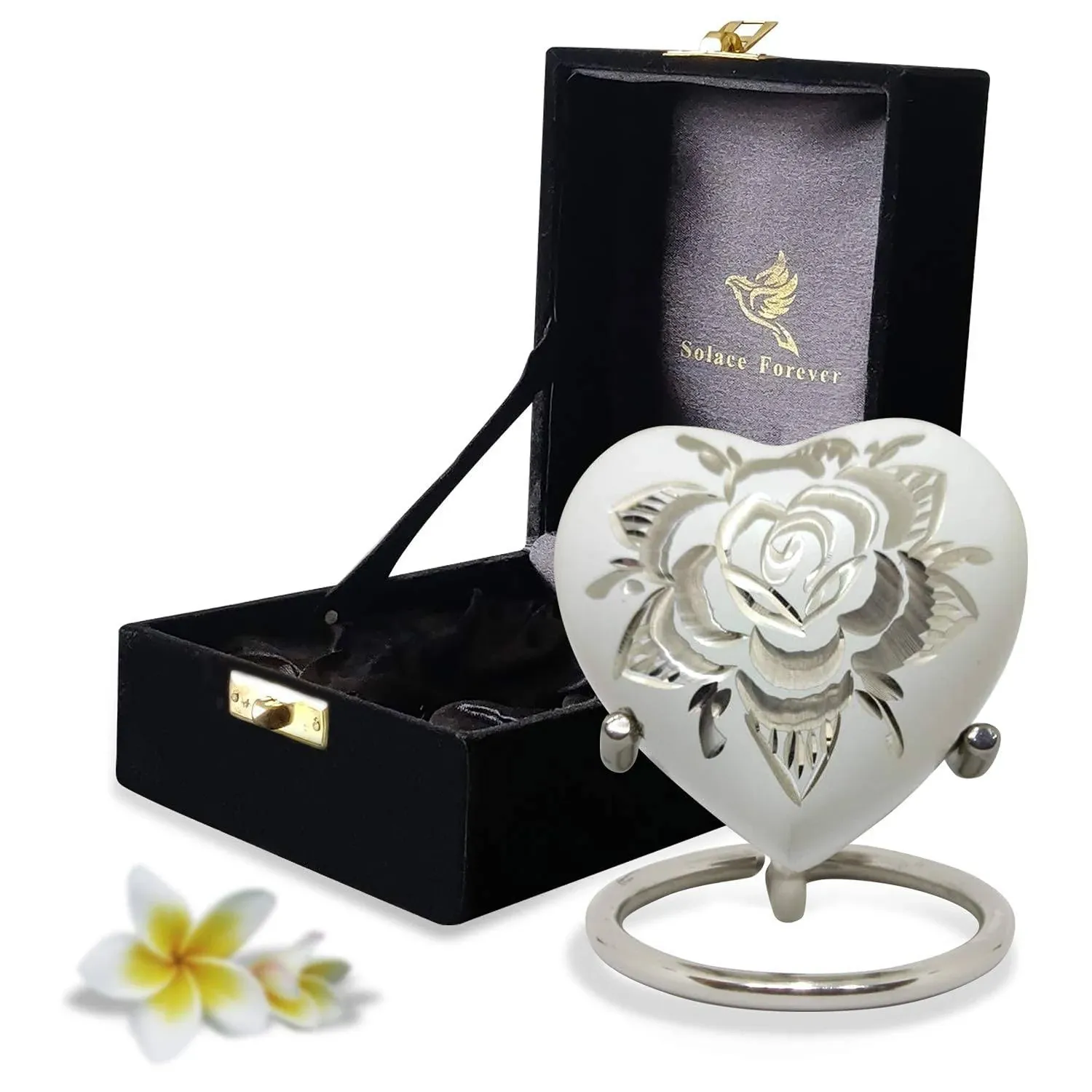 Rose Heart Urns