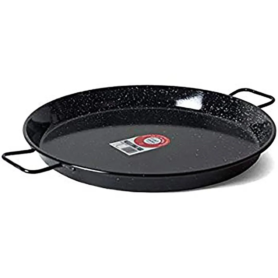 Garcima 4-Inch Enameled Steel Paella Pan 10cm