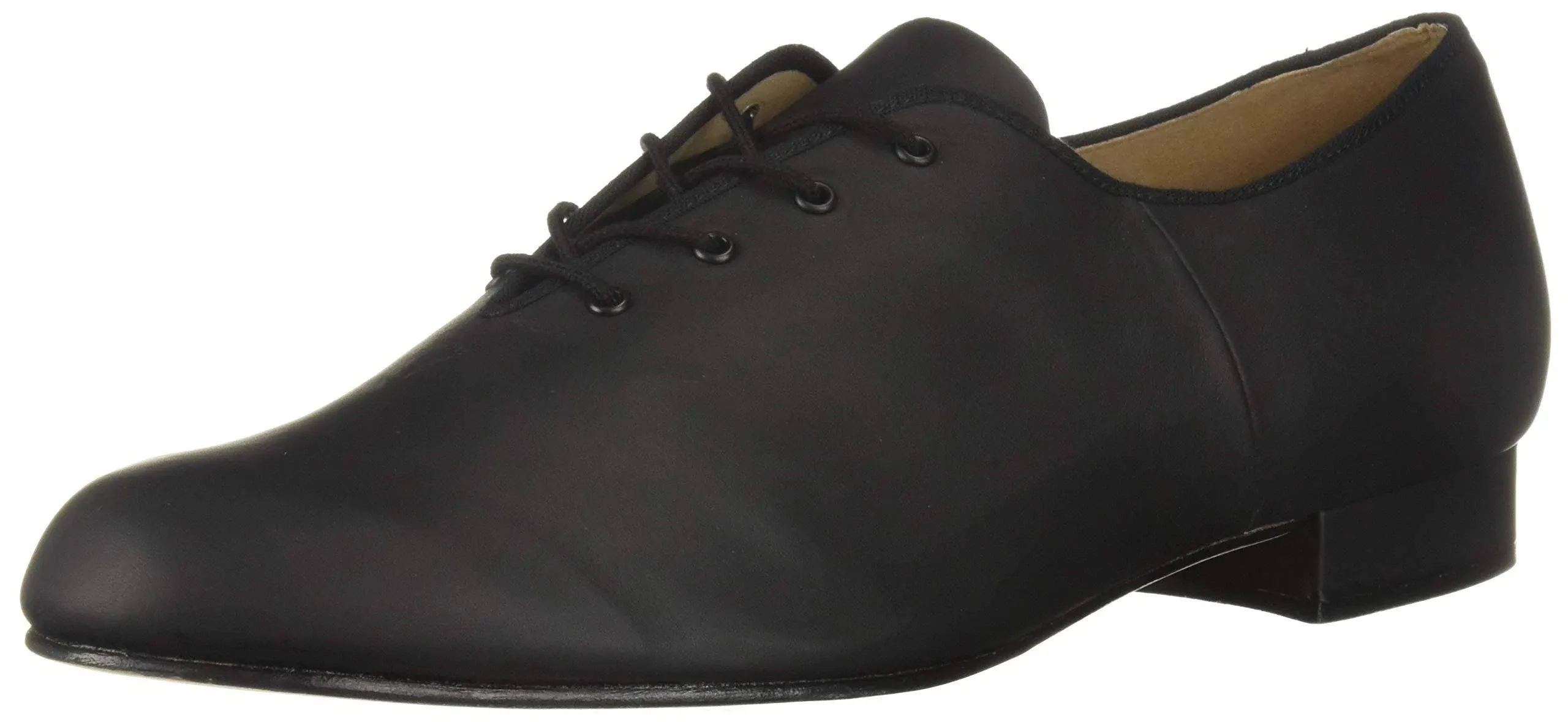 Bloch Dance Men's Jazz Oxford Leather Sole Character Shoe