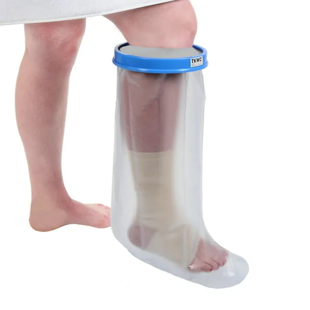 TKWC INC Water Proof Leg Cast Cover for Shower - #5738 - Watertight Foot Protector