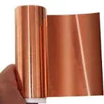 99.99% Pure Copper Foil, 0.004&#039;&#039;x4&#039;&#039;x79<wbr/>&#039;&#039;(0.1MM x 0.1M x 2M) Bendable Soft Co...