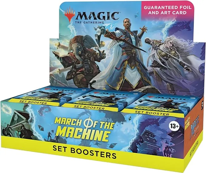 Magic: The Gathering March of the Machine Set Booster Box | 30 Packs (360 Magic Cards)