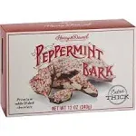 Harry and David Old Fashioned Holiday Peppermint Bark Extra Thick 2-pack