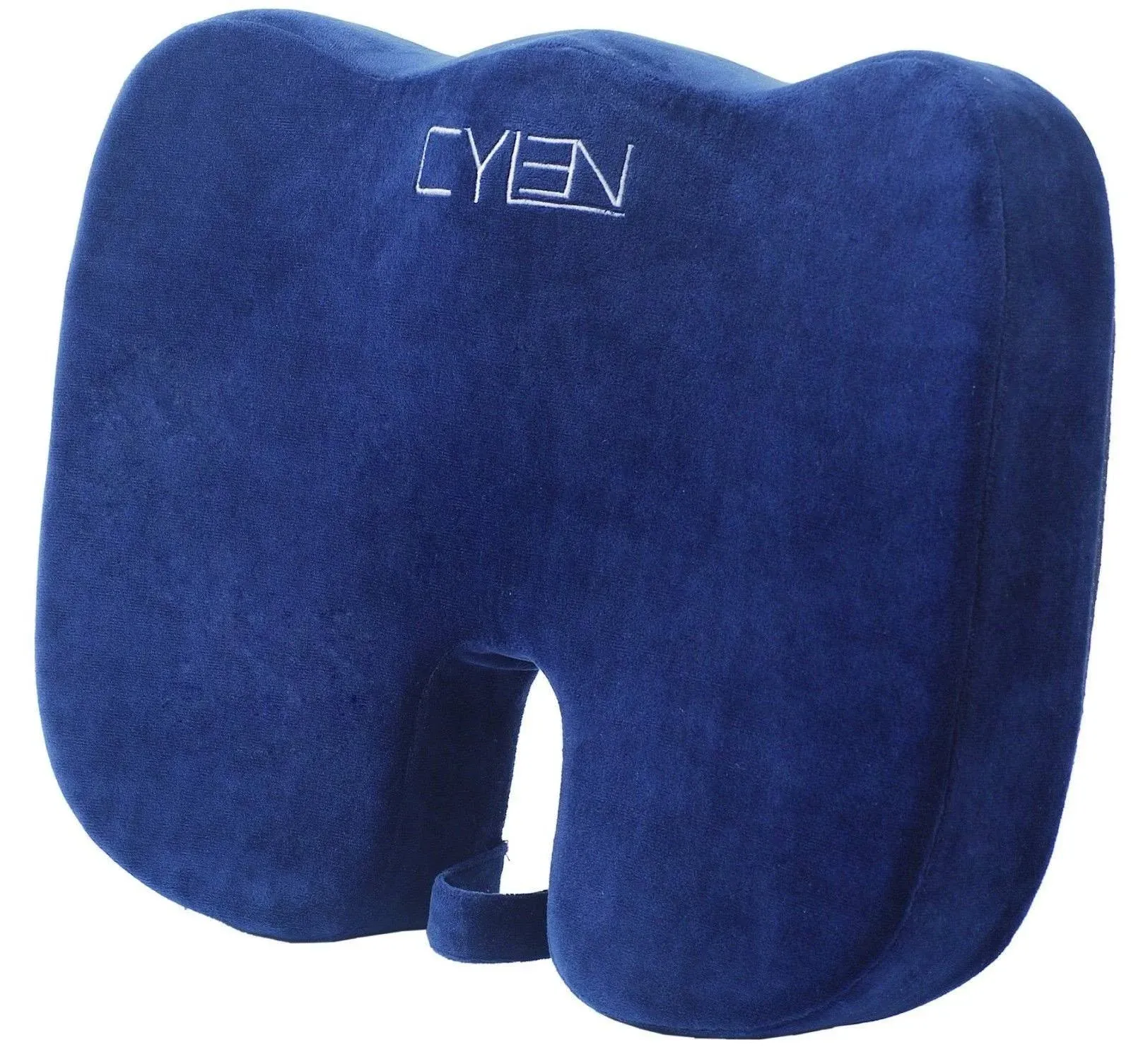 Cylen Home-Memory Foam Bamboo Charcoal Infused Ventilated Orthopedic Seat Cushion ...