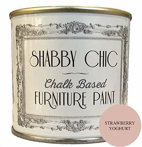 Shabby Chic Chalk Furniture Paint: Luxurious Chalk Finish Craft Paint for Home Decor, DIY, Wood Cabinets - All-in-One Paints with Rustic Matte Finish [Anthracite] (Dark Gray) - (8.5 oz Covers 32 sf)