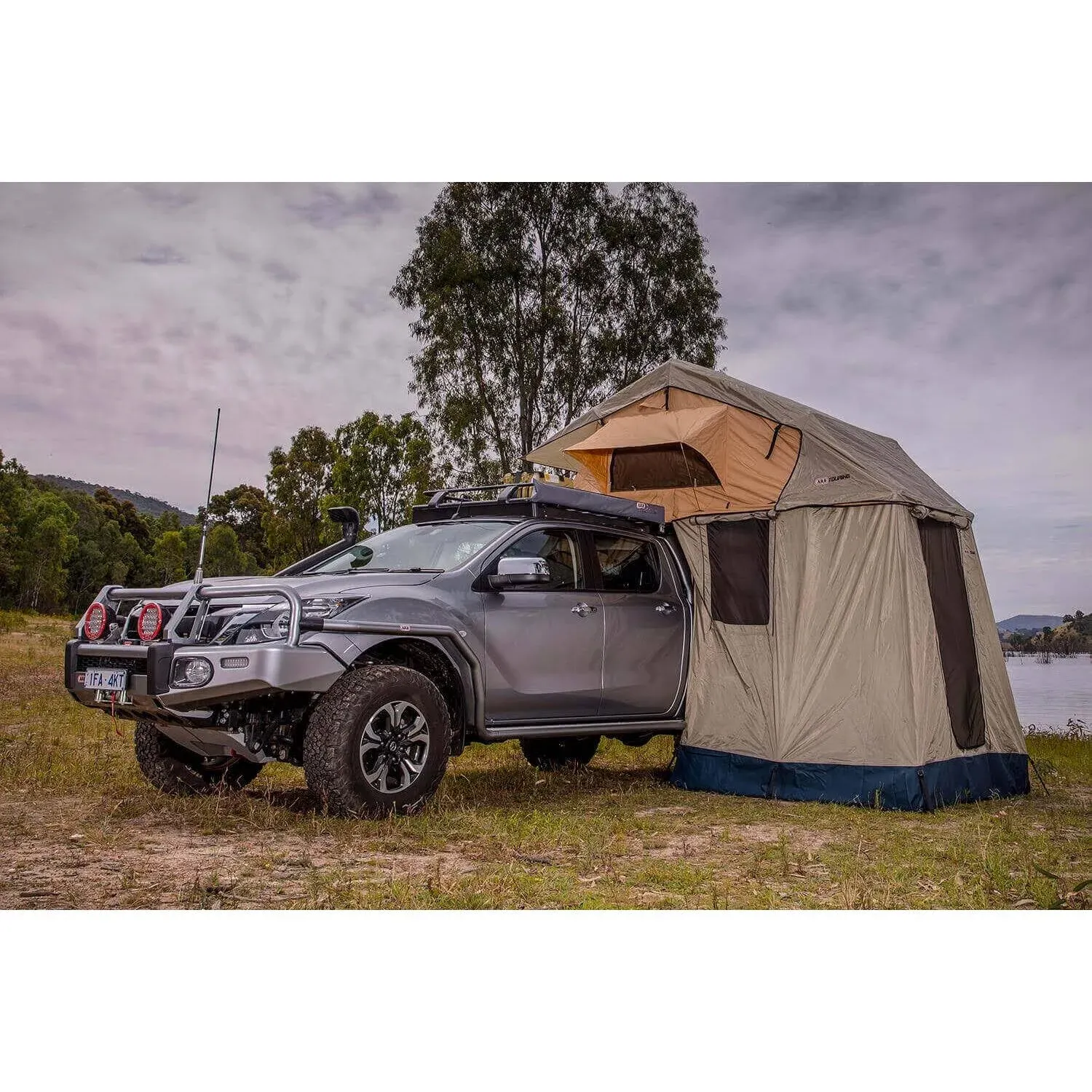 ARB Series III Simpson Rooftop Tent and Annex Above Car Top Camping Combo Kit