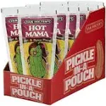 Van Holten's Hot Mama Pouch Pickle - 12 Pickles