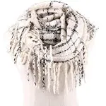 EVNX Double-Layer Neck Knit Fleece Scarf