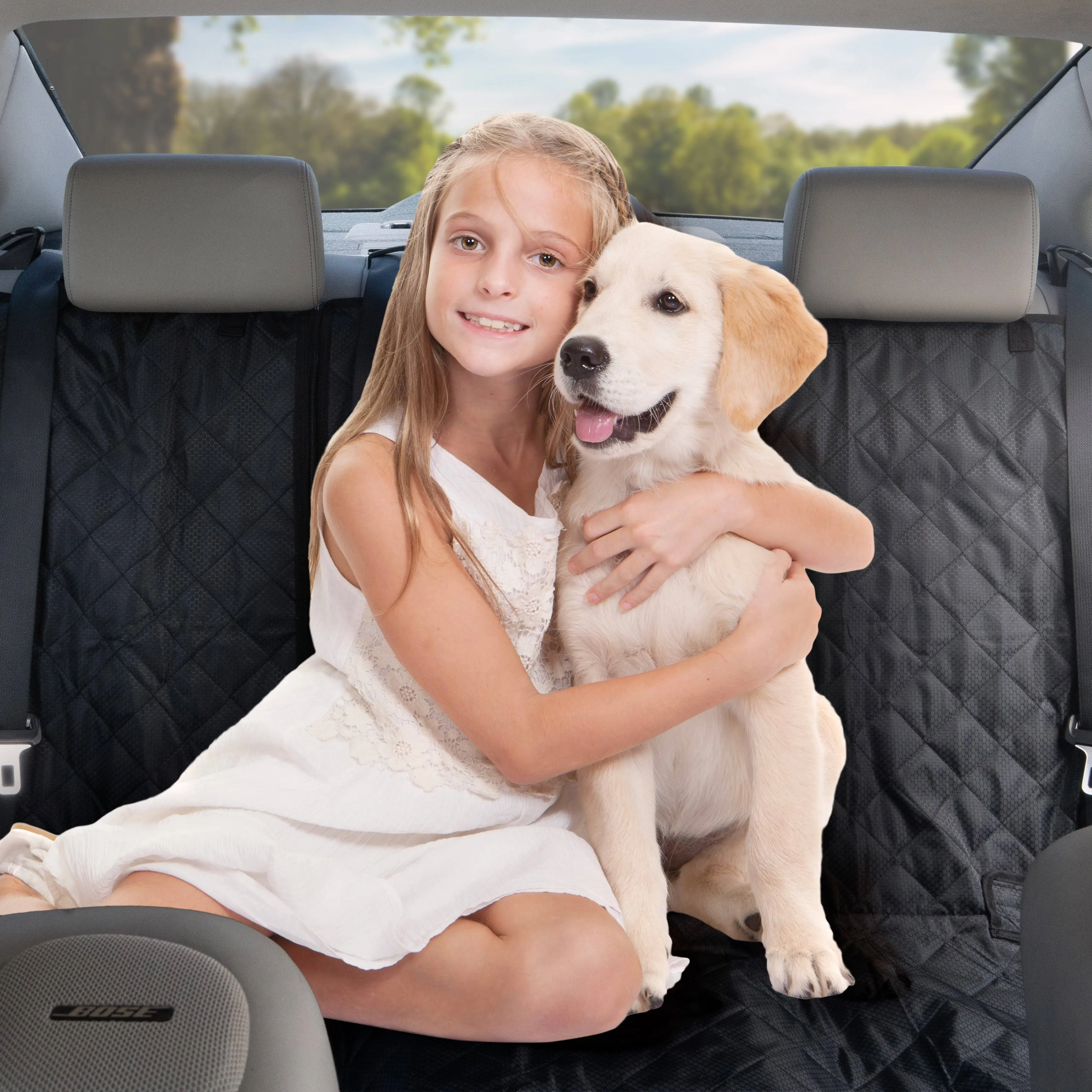 Wagan 6602 Road Ready Car Seat Protector Car Seat Cover Waterproof, Heavy-Duty and Nonslip Pet Car Seat Cover for Dogs with Small Size Fits for Cars, Trucks & SUVs Product Name