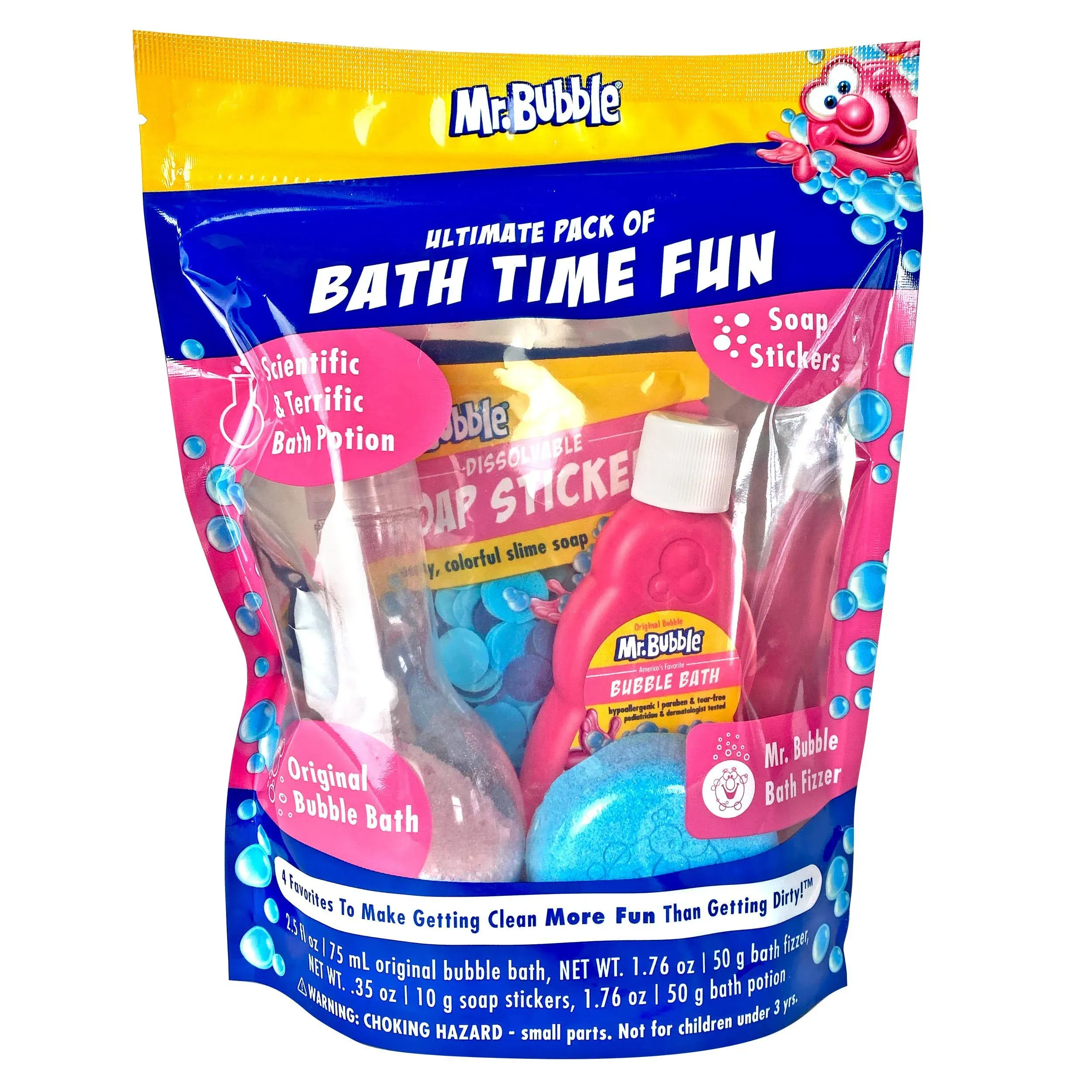 Mr. Bubble Ultimate Pack of Bath Time Fun - 6.37 oz