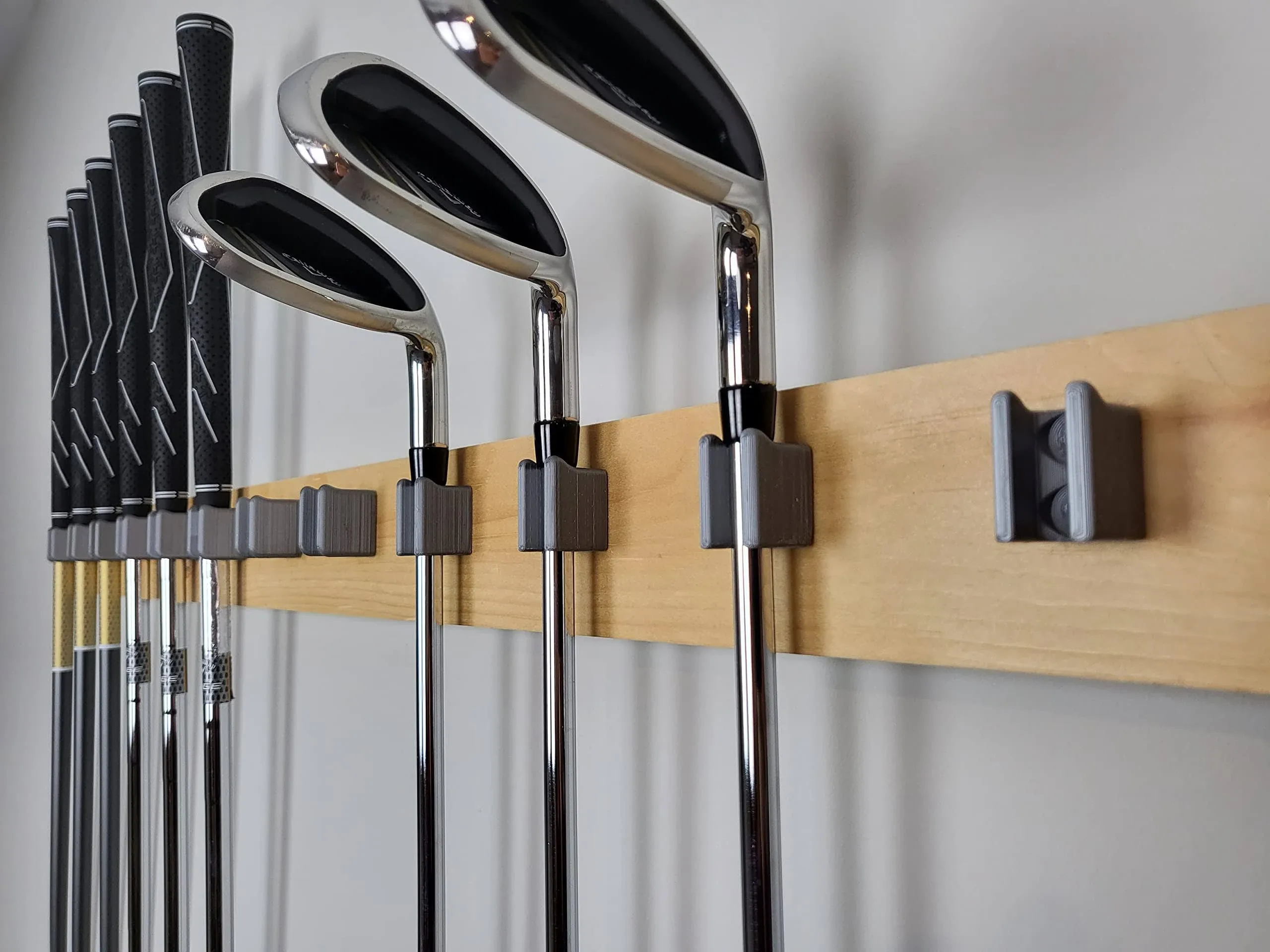 [JINTECH] Golf Club Organize Holder, Wall Display, Wall Hanger, Rack, Mount [15 Holder Set]