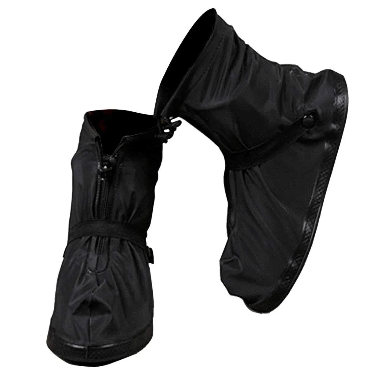 Rain Shoe Cover Waterproof Overshoe Black 2XL