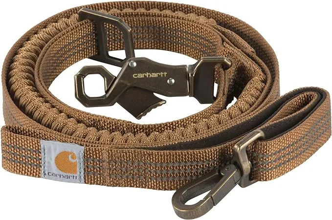 Training-Ready Dog Leash - Elastic Shock-Control Zone - Comfortable Handle