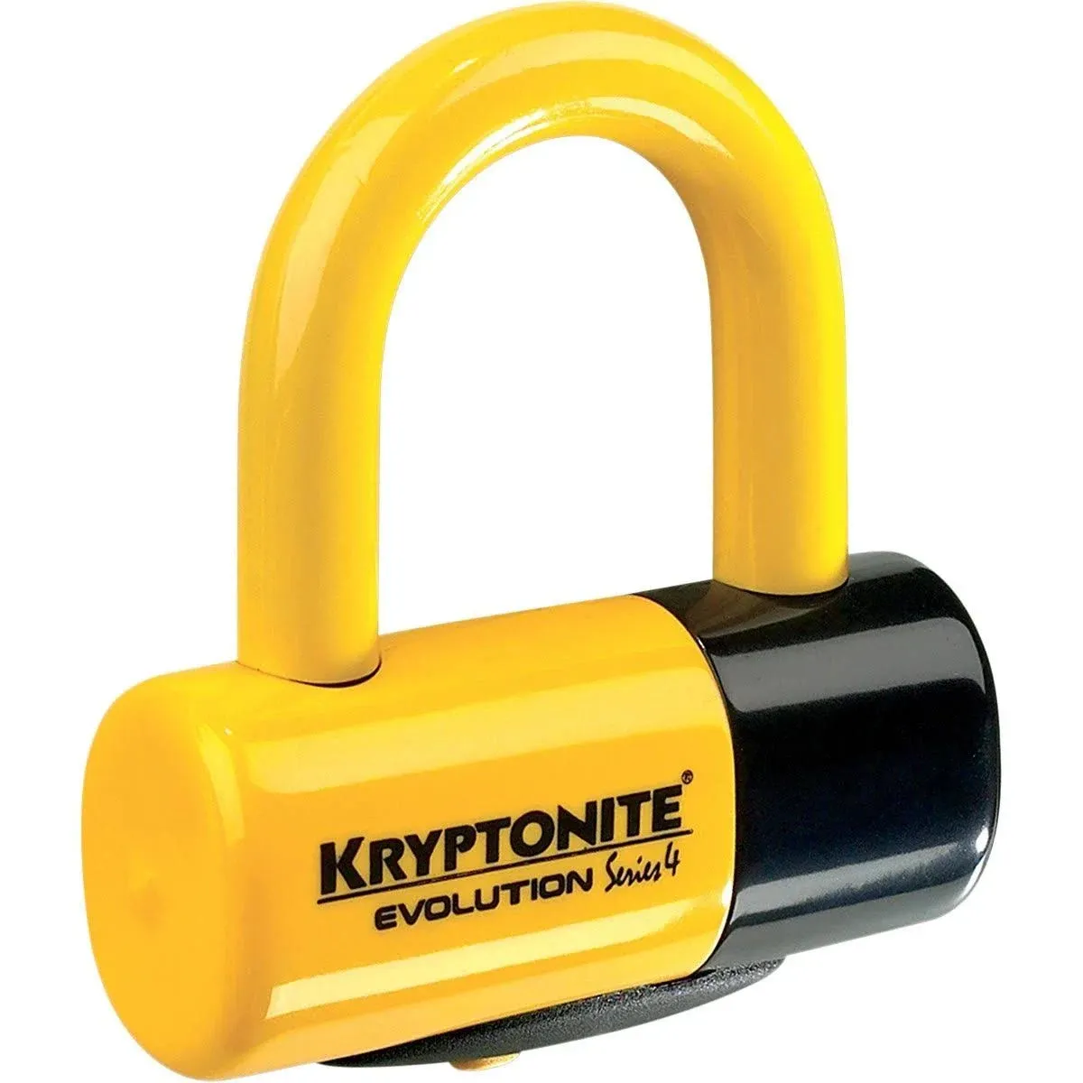 Kryptonite Evo Disc U-Lock - 1.7" x 1.9" - 1.7" x 1.9" (Yellow)