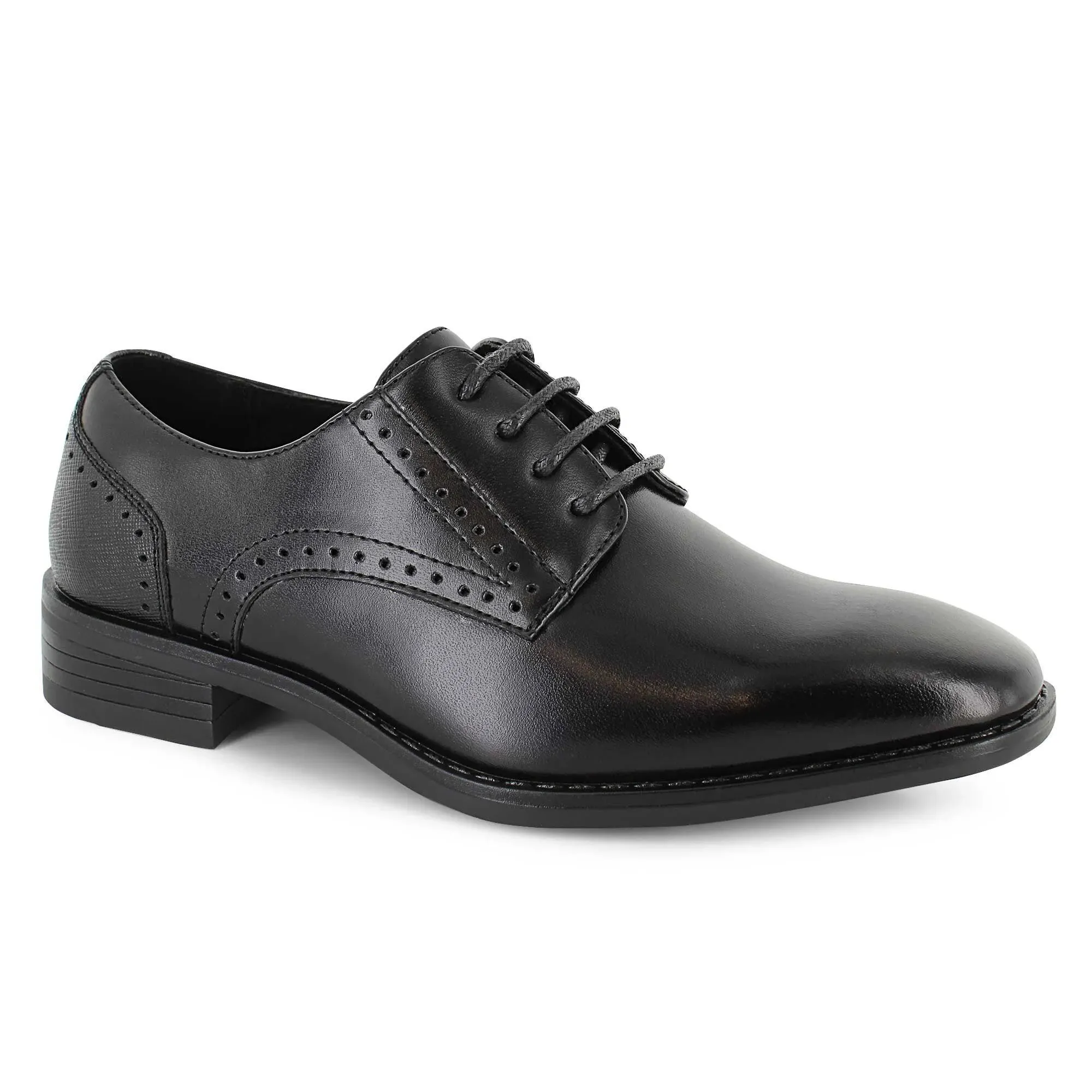 Stacy Adams Shoes Kids Kalvin Plain Toe Oxford Black Size 2 Little Kid