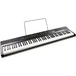 RockJam 88 Key Digital Piano with Full Size Semi-Weighted Keys, Power Supply,...