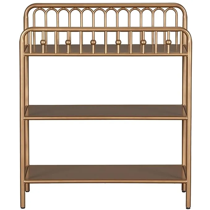 Little Seeds Monarch Hill Ivy Metal Changing Table, Gold