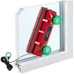 Tyroler Bright Tools The Glider D4 Magnetic Window Cleaner, Universal Fits Any Windows thickness In The World 0.1"-1.6" Due to Adjustable Force Control. 3M Long Anti-Falling Rope, Double-Sided