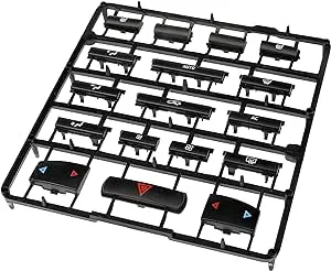 Dorman 76833 HVAC Control Button Kit Compatible with Select Saab Models