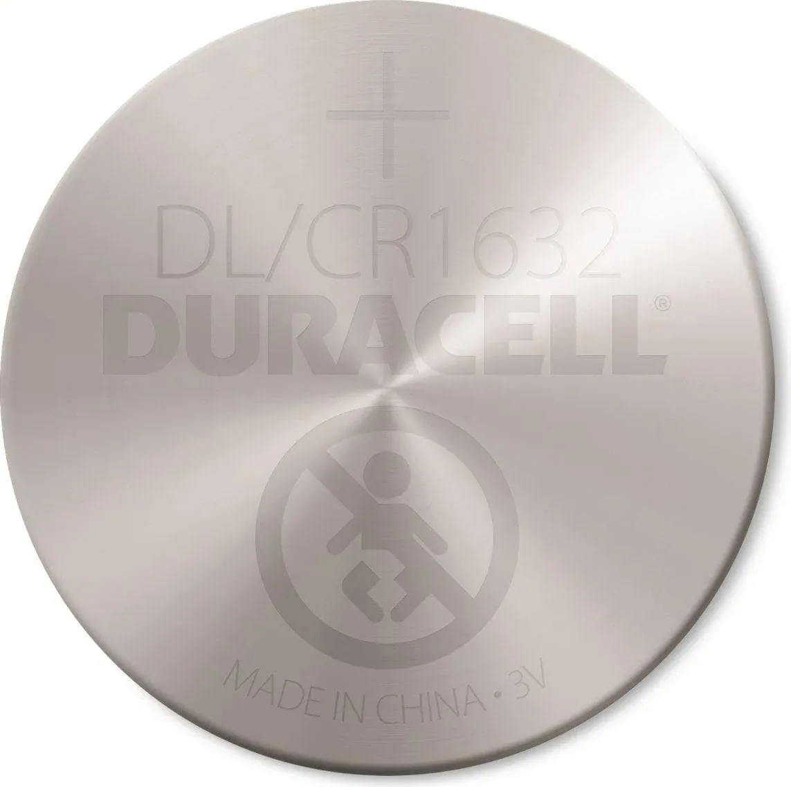 Duracell DL1632 Battery 3v Lithium Coin Cell CR1632