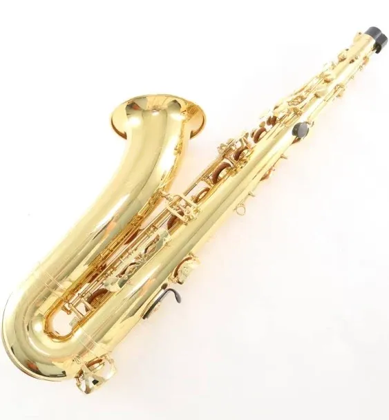 Apollo Student Tenor Saxophone in Gold Lacquer with Leather Pads Complete with ...