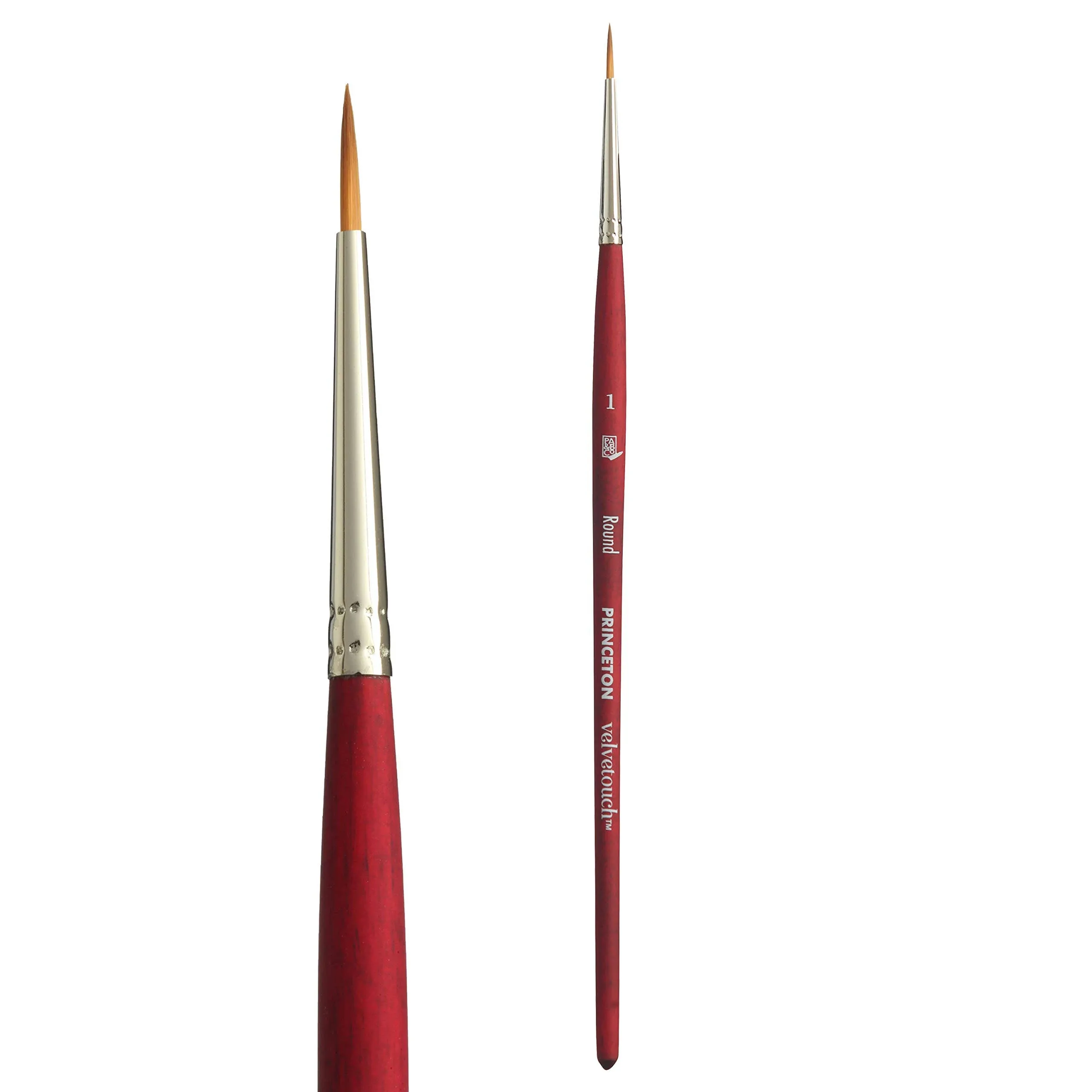 Series 3950 Velvetouch Mixed Media Brushes 1, round