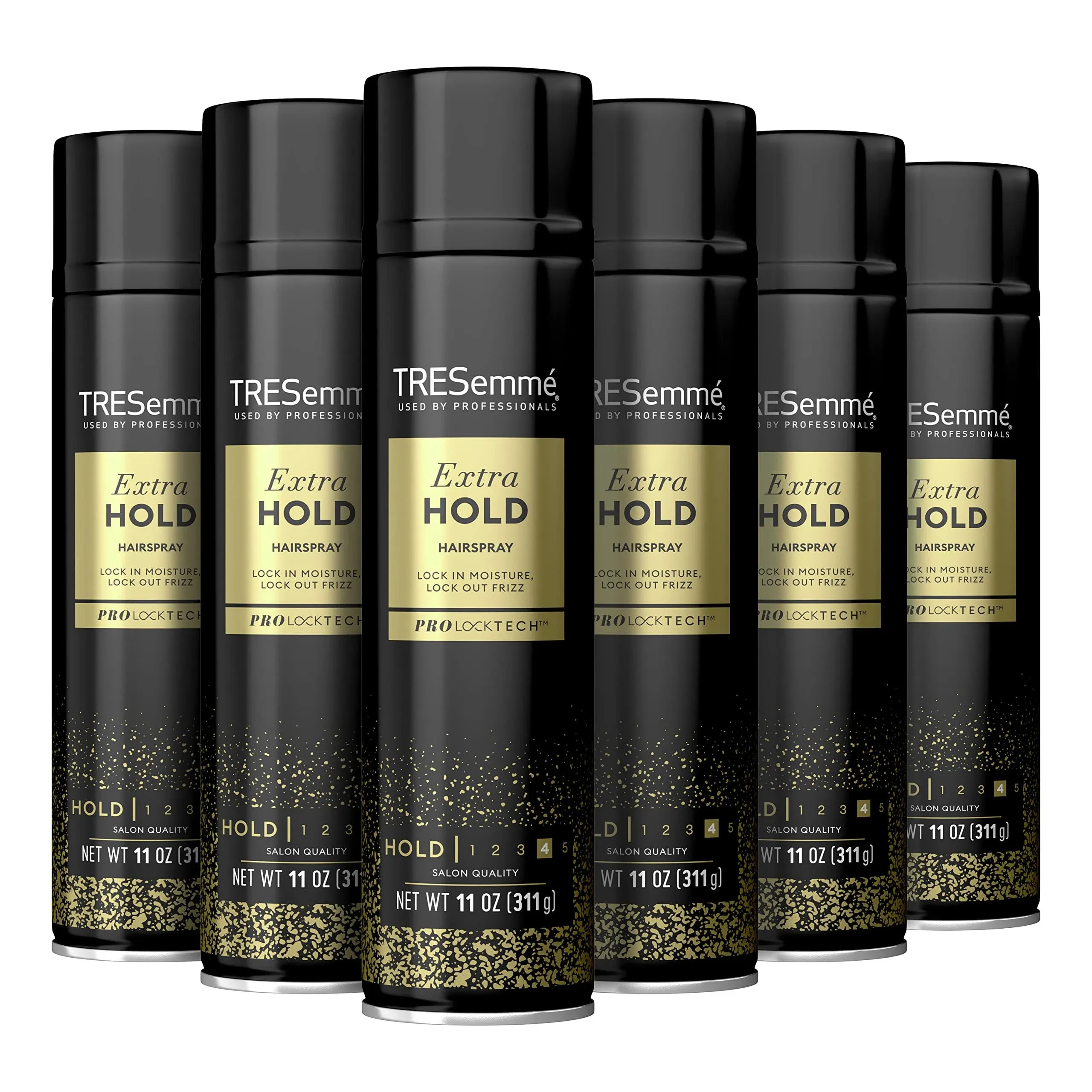 TRESemmé Extra Hold Hairspray Pack of 6 with Pro Lock Tech For 24H Frizz Cont...