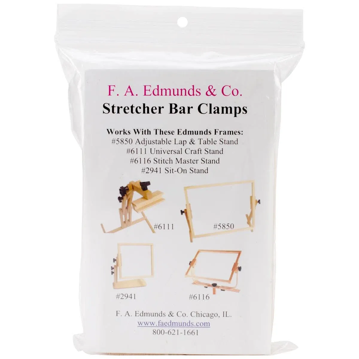 Frank A Edmunds Stretcher Bar Clamps