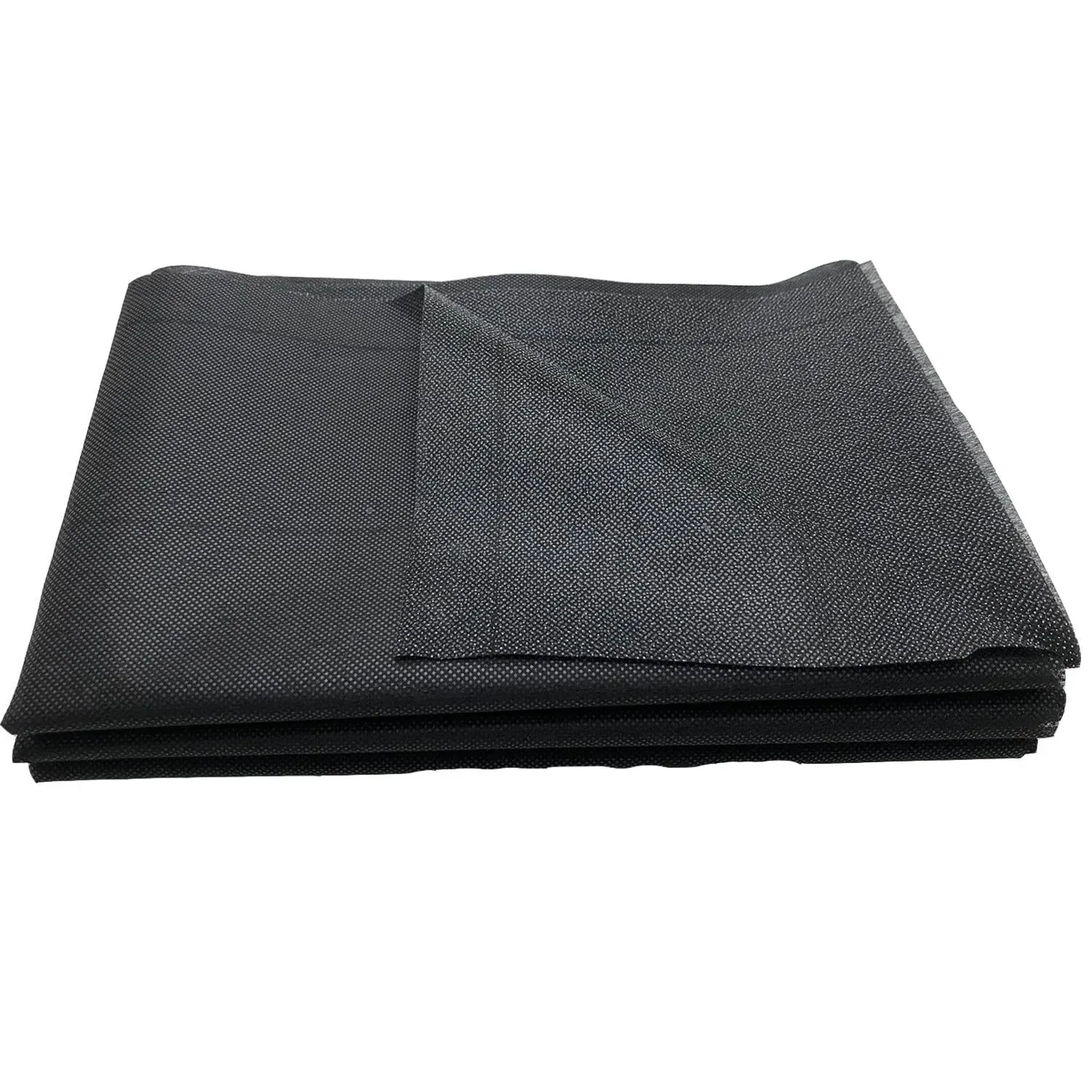 PLANTIONAL Black Iron-On Non-Woven Fusible Interfacing: 39 x 72 inch Medium ...