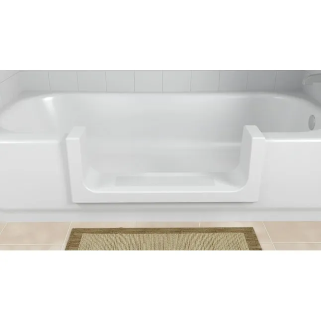 Cleancut Medium White Step Bathtub Conversion Kit